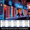 Blue Christmas Lights Set 100 Count 19.6 Feet Incandescent Bulb Mini String Lights for Indoor Christmas Tree Garland Birthday Wedding Party Festival Decoration, White Wire